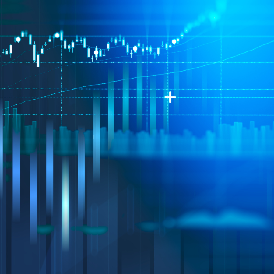 AI generated stock market graph